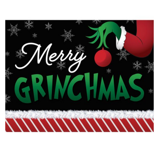 Merry Grinchmas Wooden Wall Decor