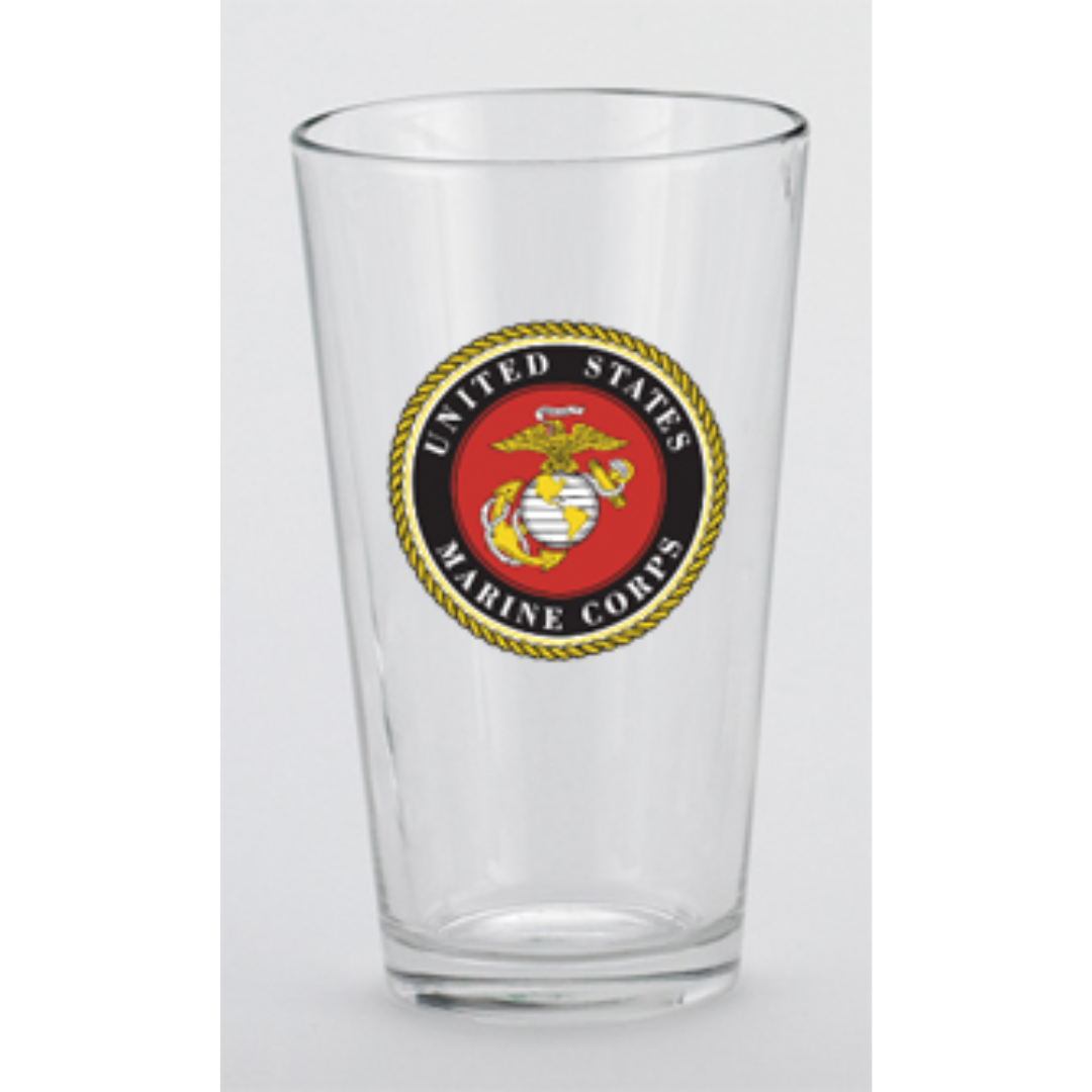 Military Drinking Glass- 16oz