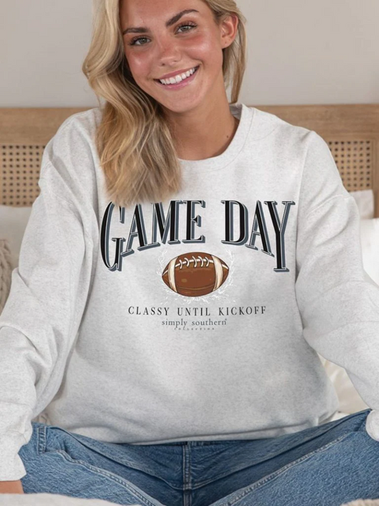 Simply Southern Game Day Crewneck