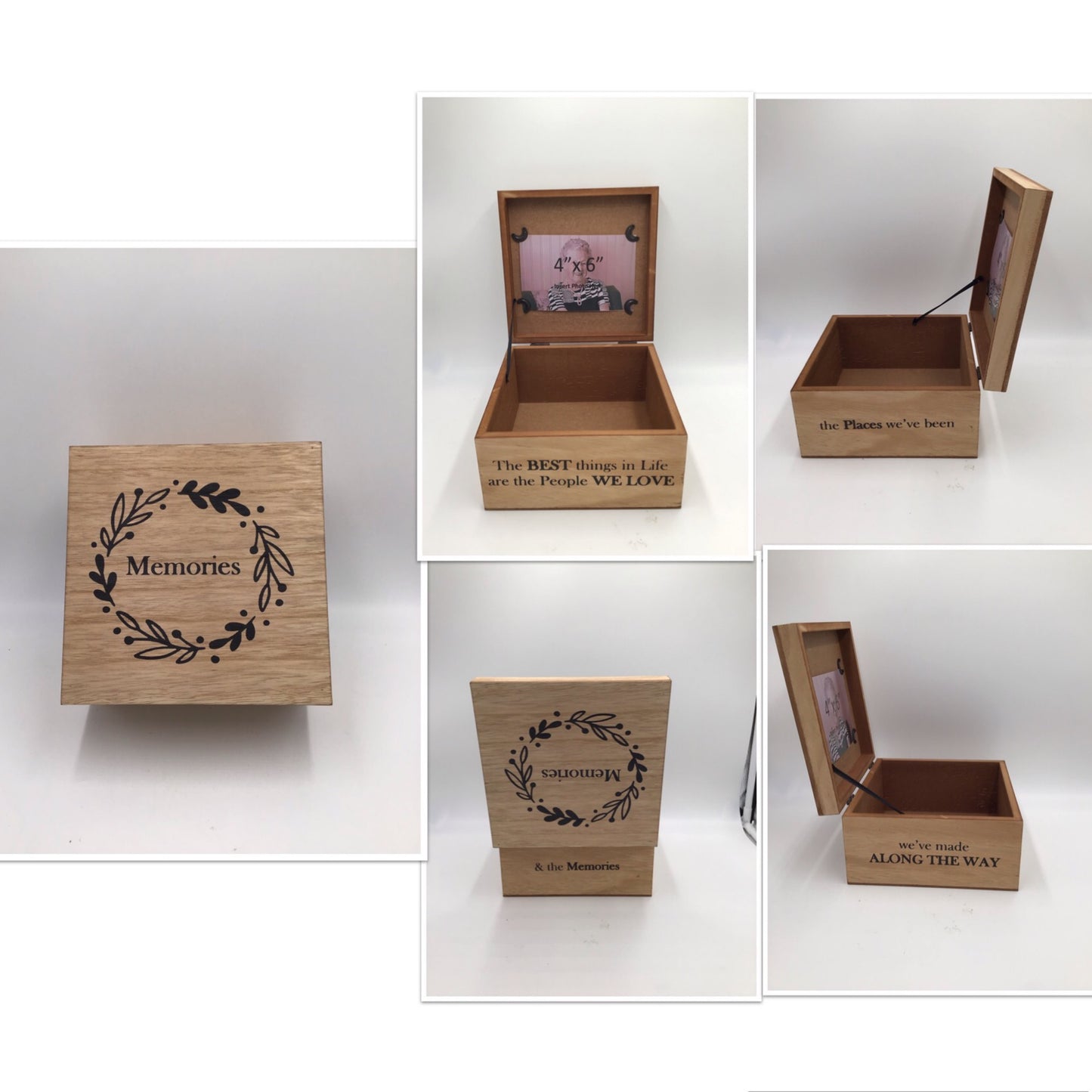 Wreath Memories Keepsake Box