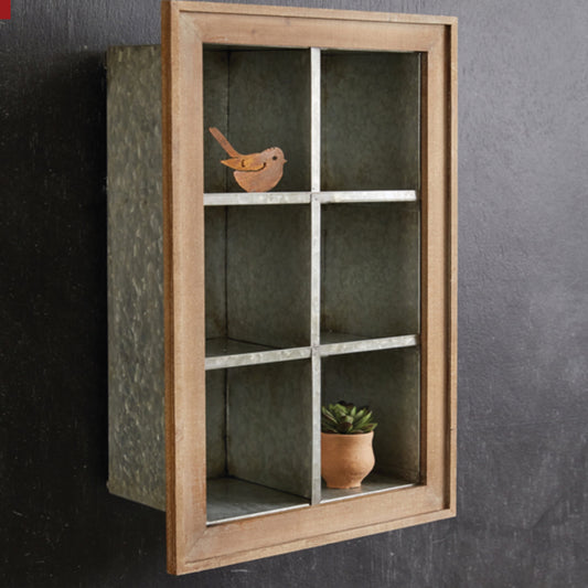 Galvanized Wall Cubbies