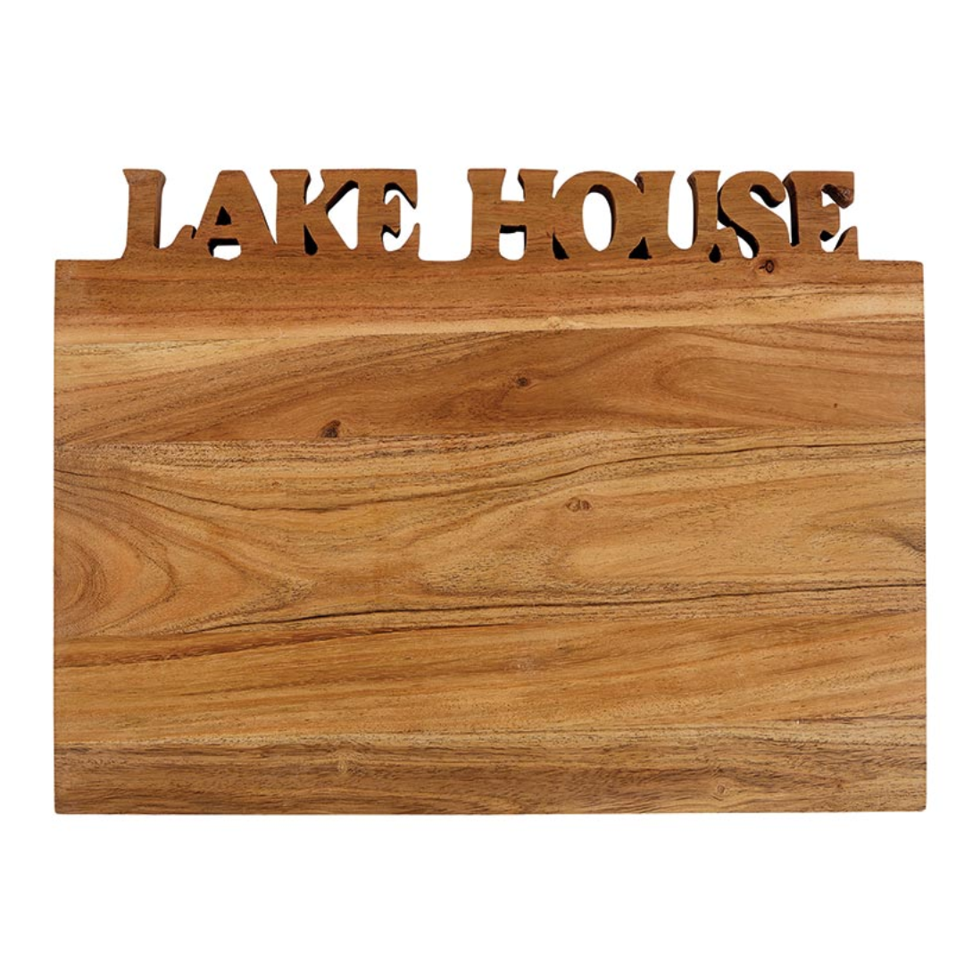 Lake House Wood Cutting Board/Tray