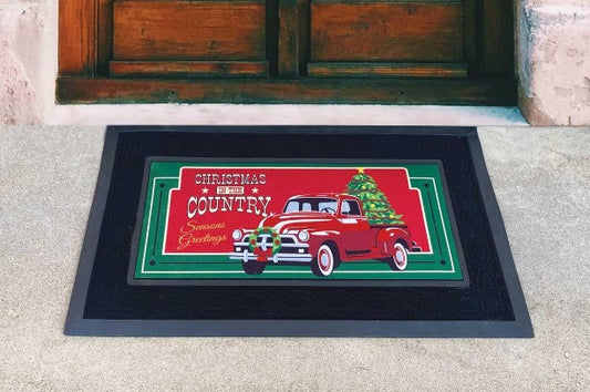 Christmas In The Country Doormat Insert