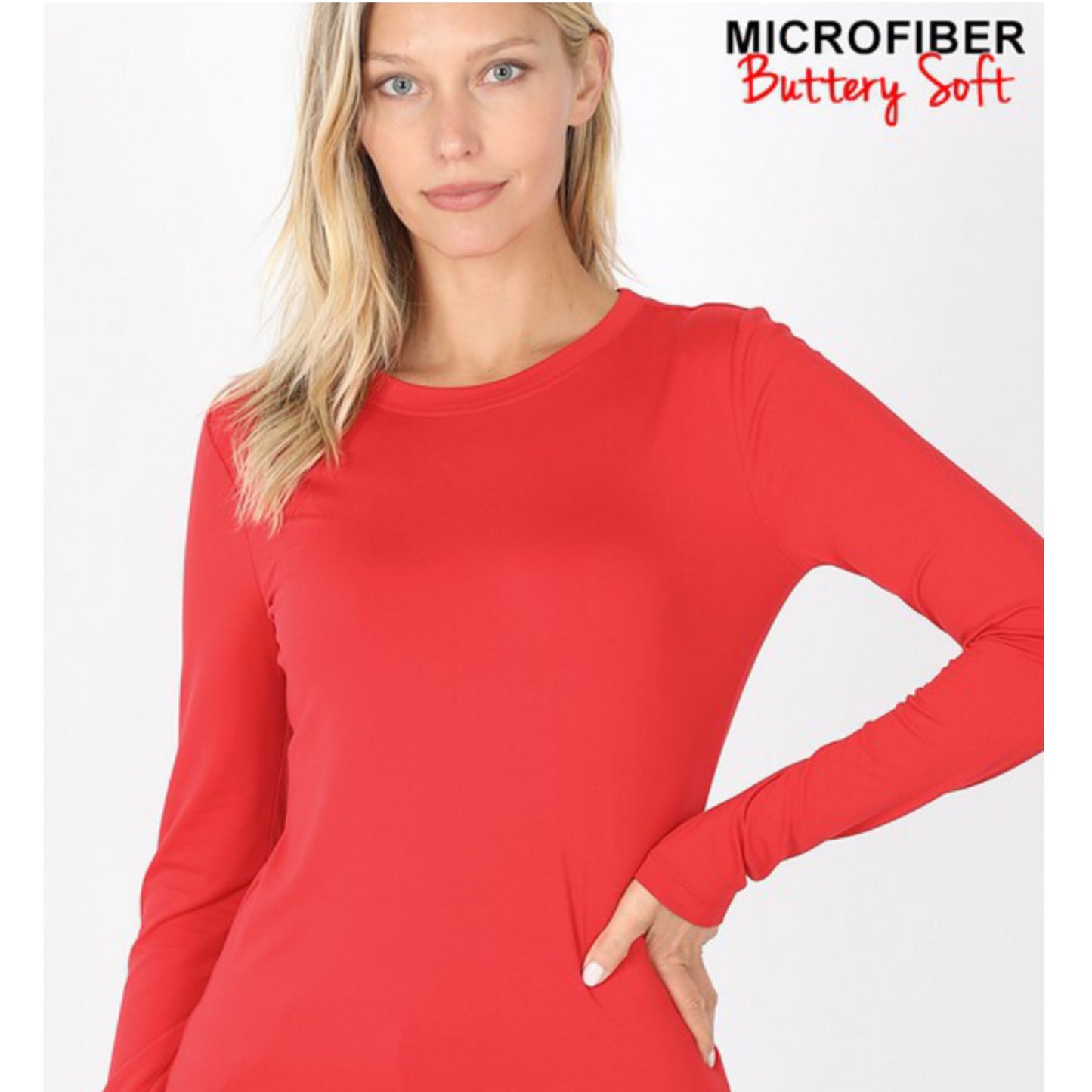 Ruby Microfiber Long Sleeve