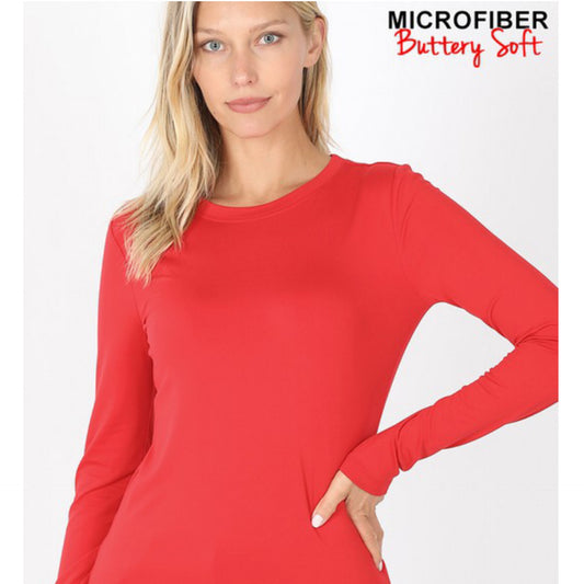 Ruby Microfiber Long Sleeve