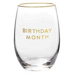 Stemless Wine Glass