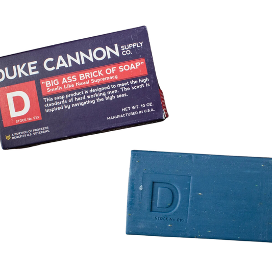 Duke Cannon Big A** Brick of Soap Naval Diplomacy