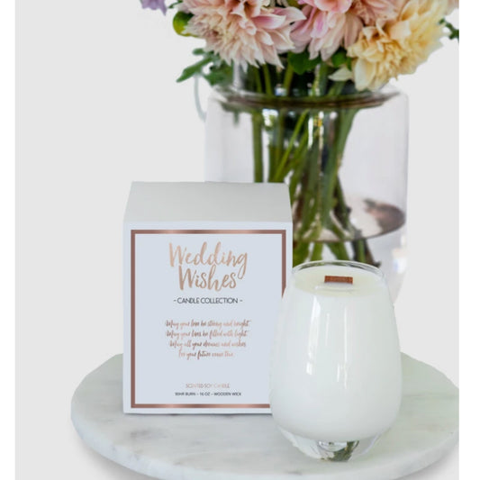Wedding Wishes Gratitude Jar Candle