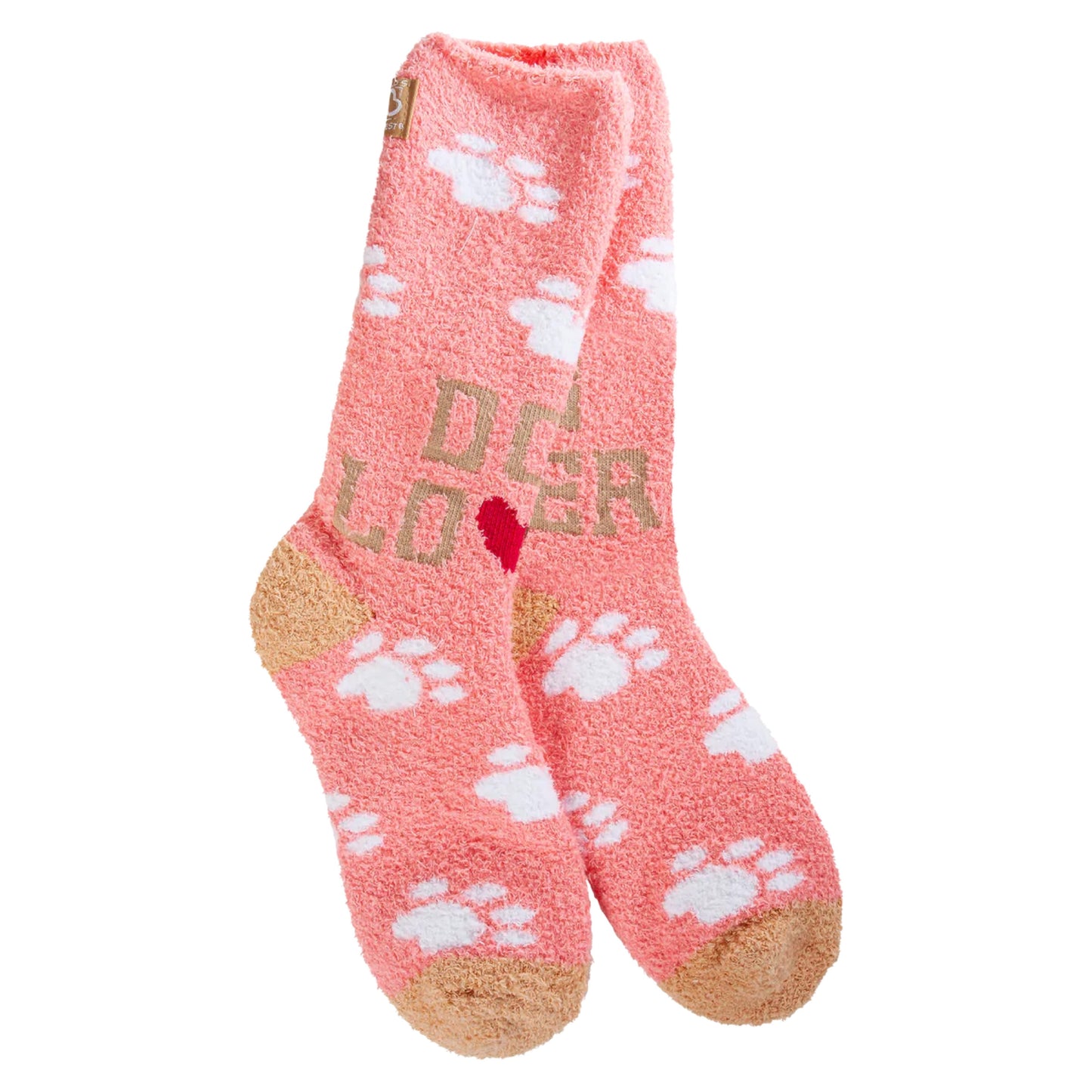 Cozy Collection Fuzzy Socks- Dog Lover