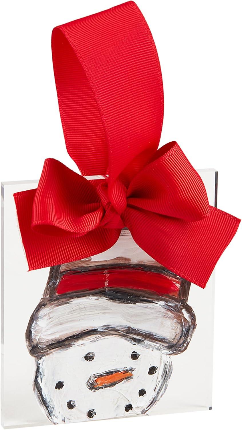 Mud Pie Acrylic Christmas Ornament