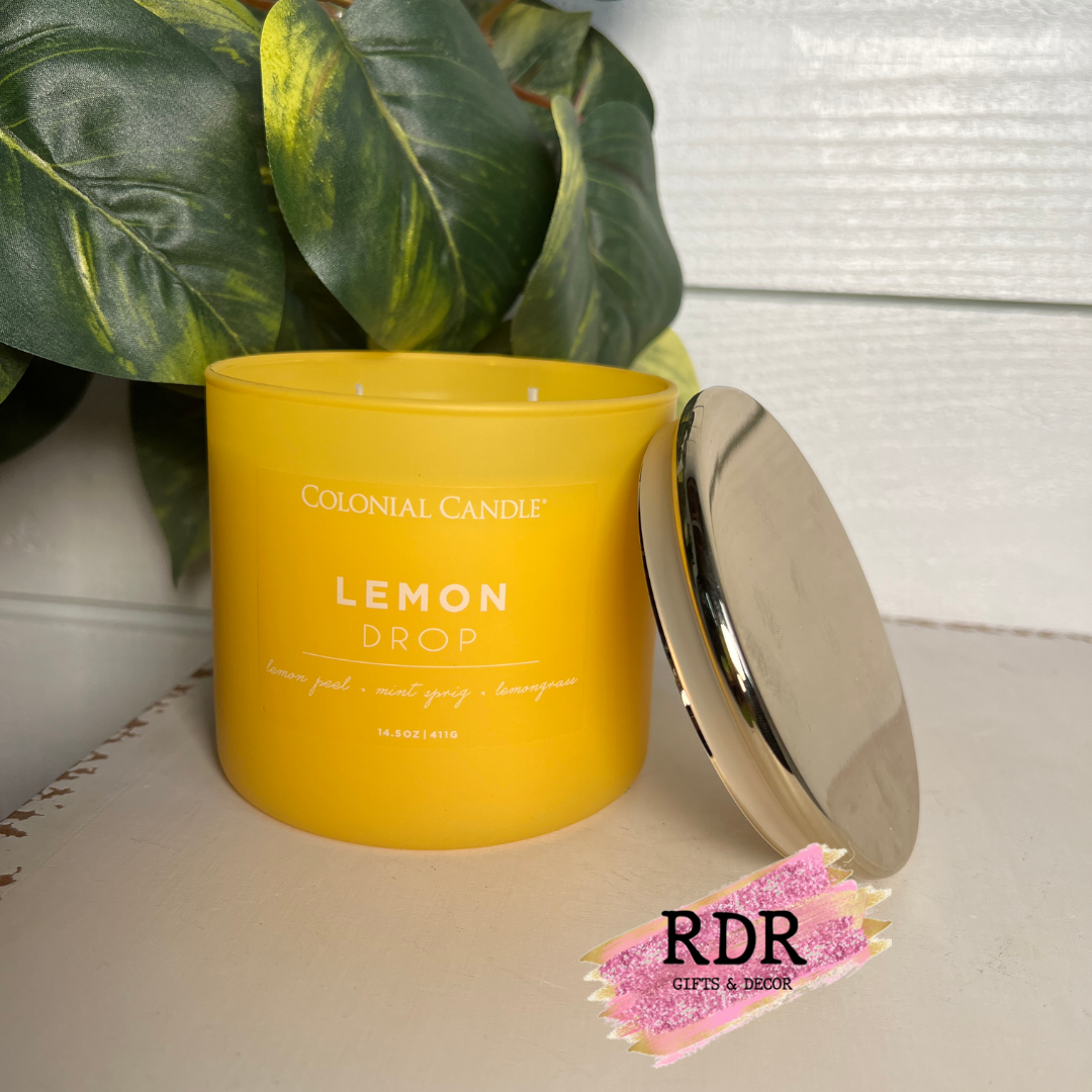 Pop Of Color Colonial Candle