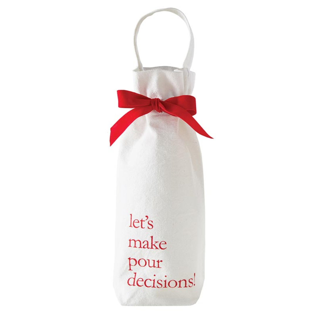 Holiday Wine Bags