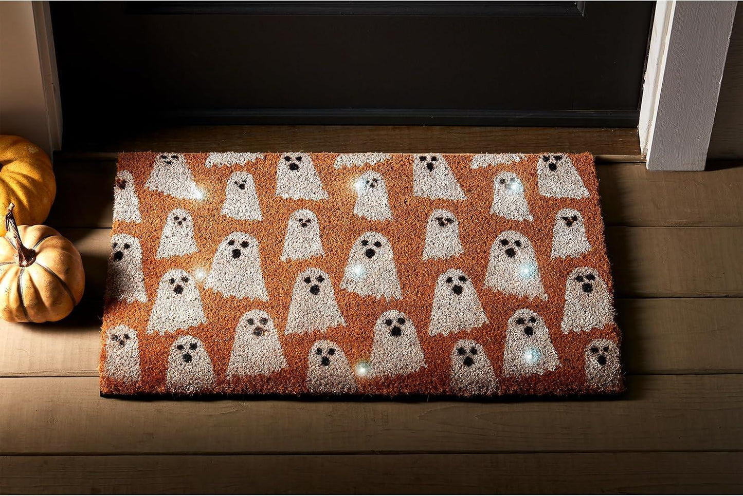 Mud Pie Glow Ghost Doormat