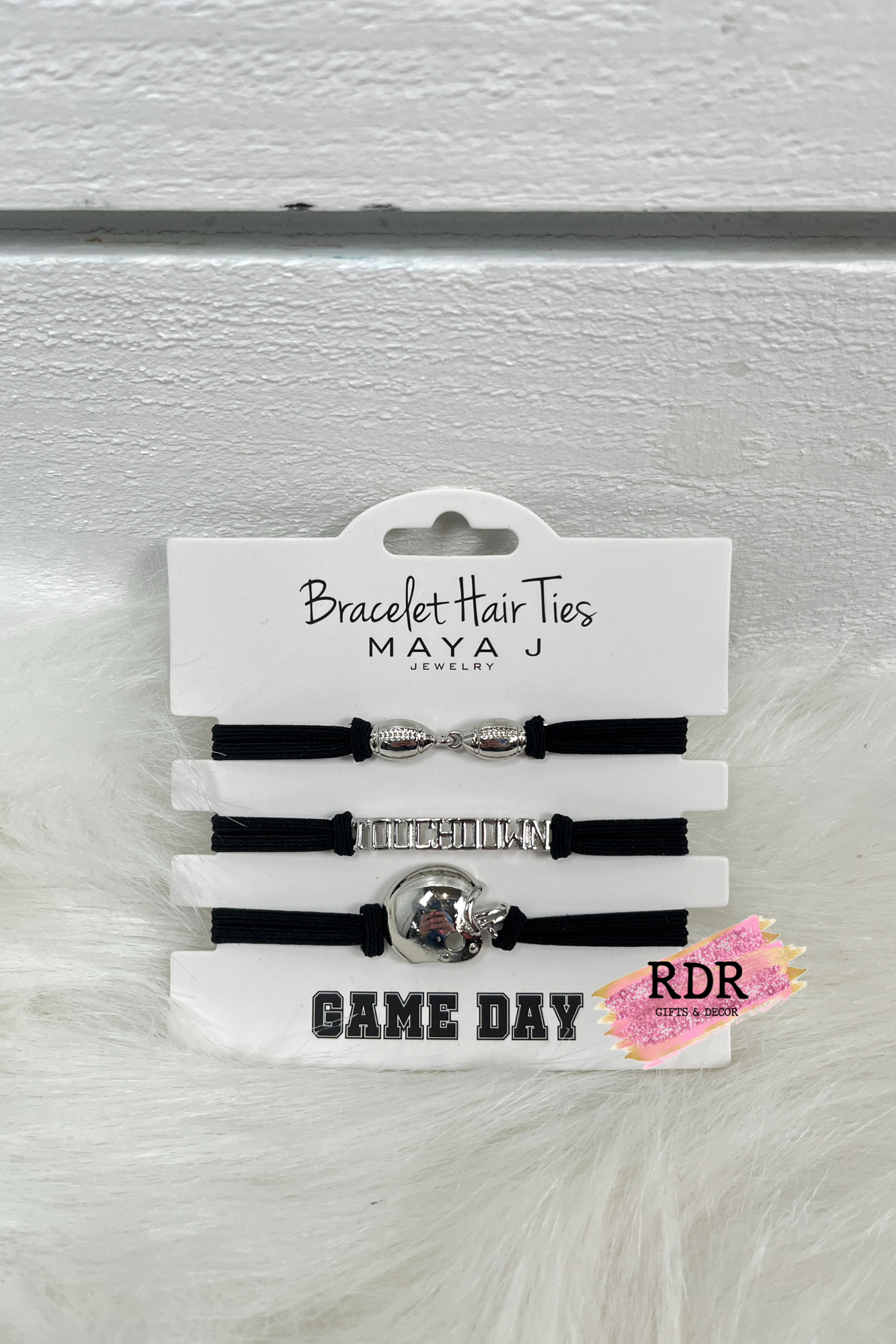 Maya J Bracelet Hair Ties- Gameday