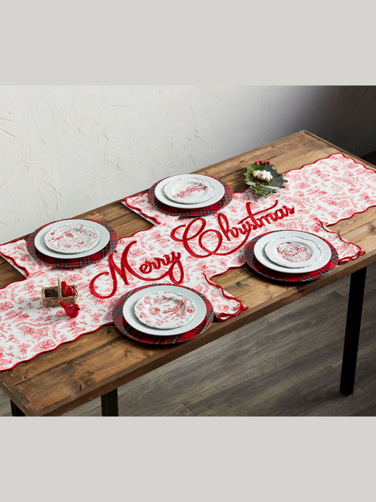 Mud Pie Christmas Dessert Plates