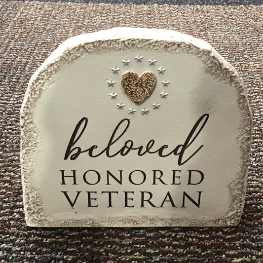 Beloved Honored Veteran Stone