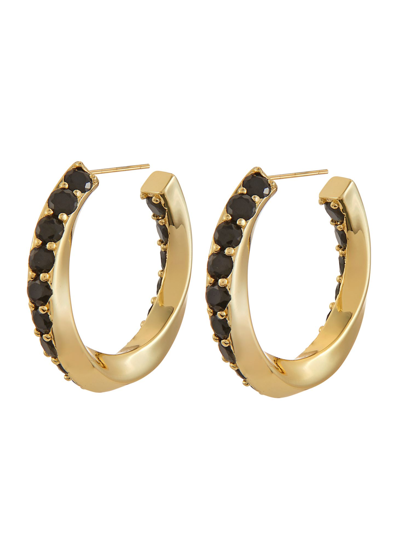 Spiral Hoop Earrings