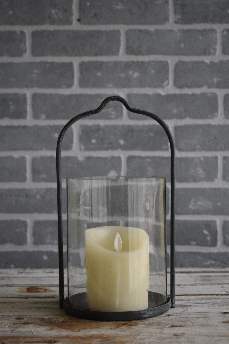 Glass Cylinder Lantern