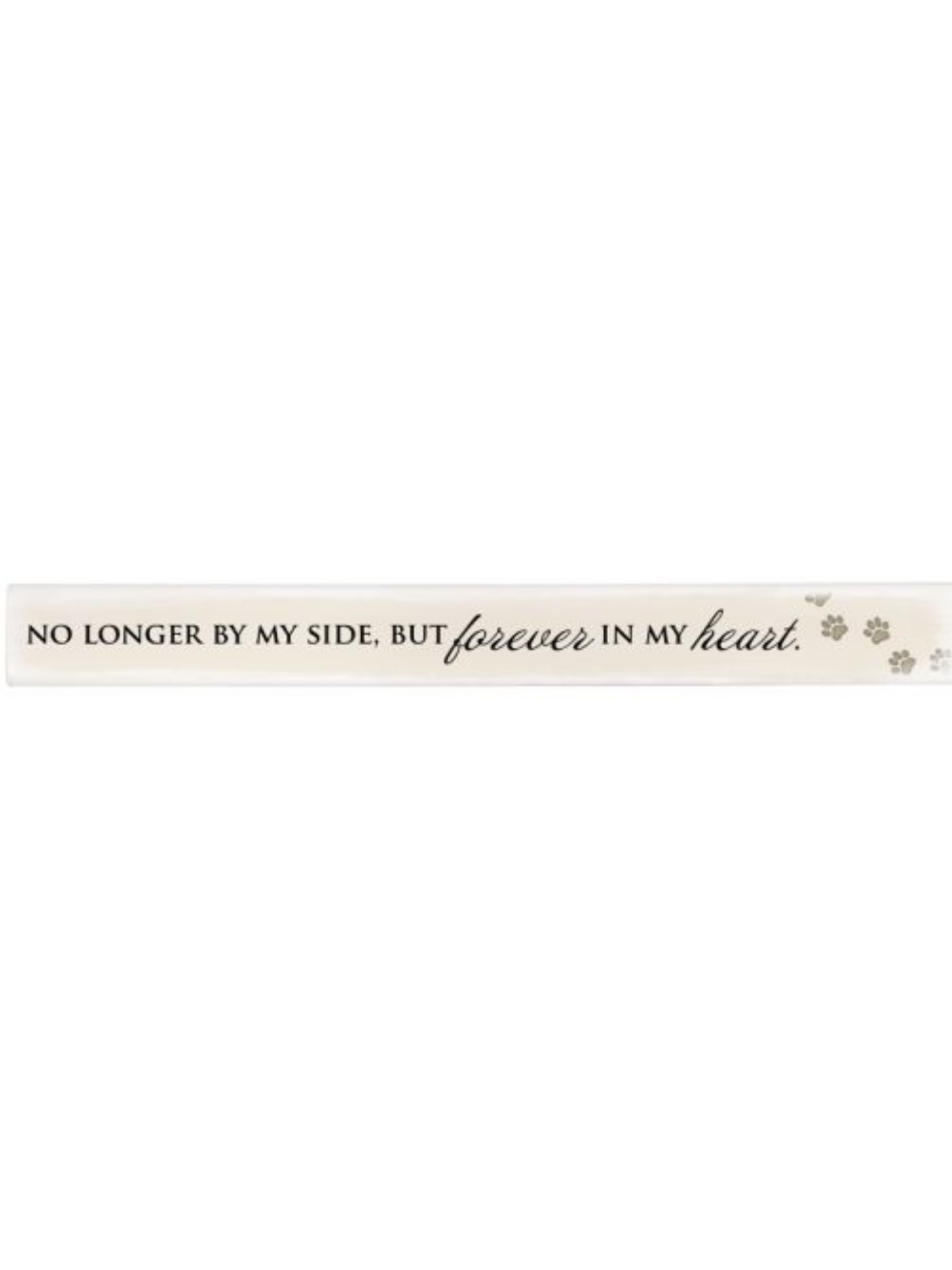 Wooden Bereavement Skinny Block Decor
