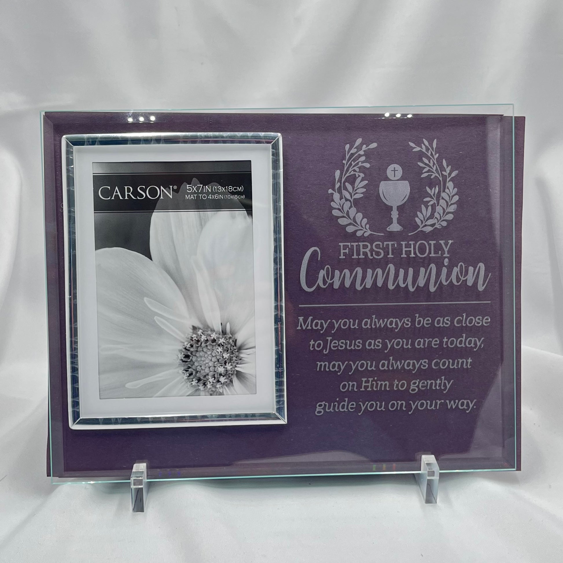 1st Communion Glass Frame