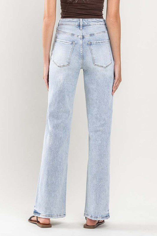 Flying Monkey 90'S Vintage Super High Rise Flare Jeans