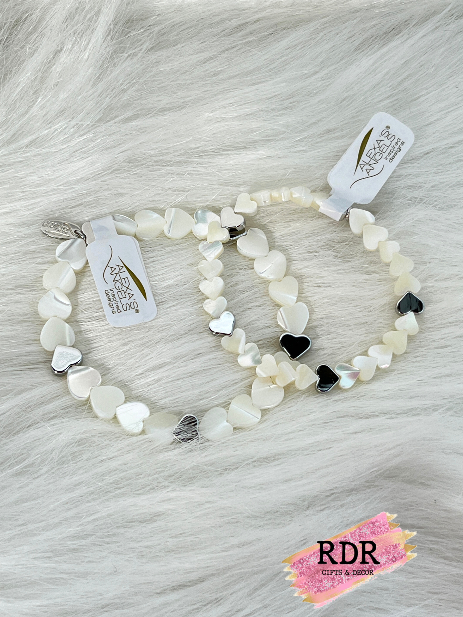 Mother-Daughter Heart Bracelets