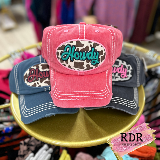 Howdy Washed Vintage Ballcap