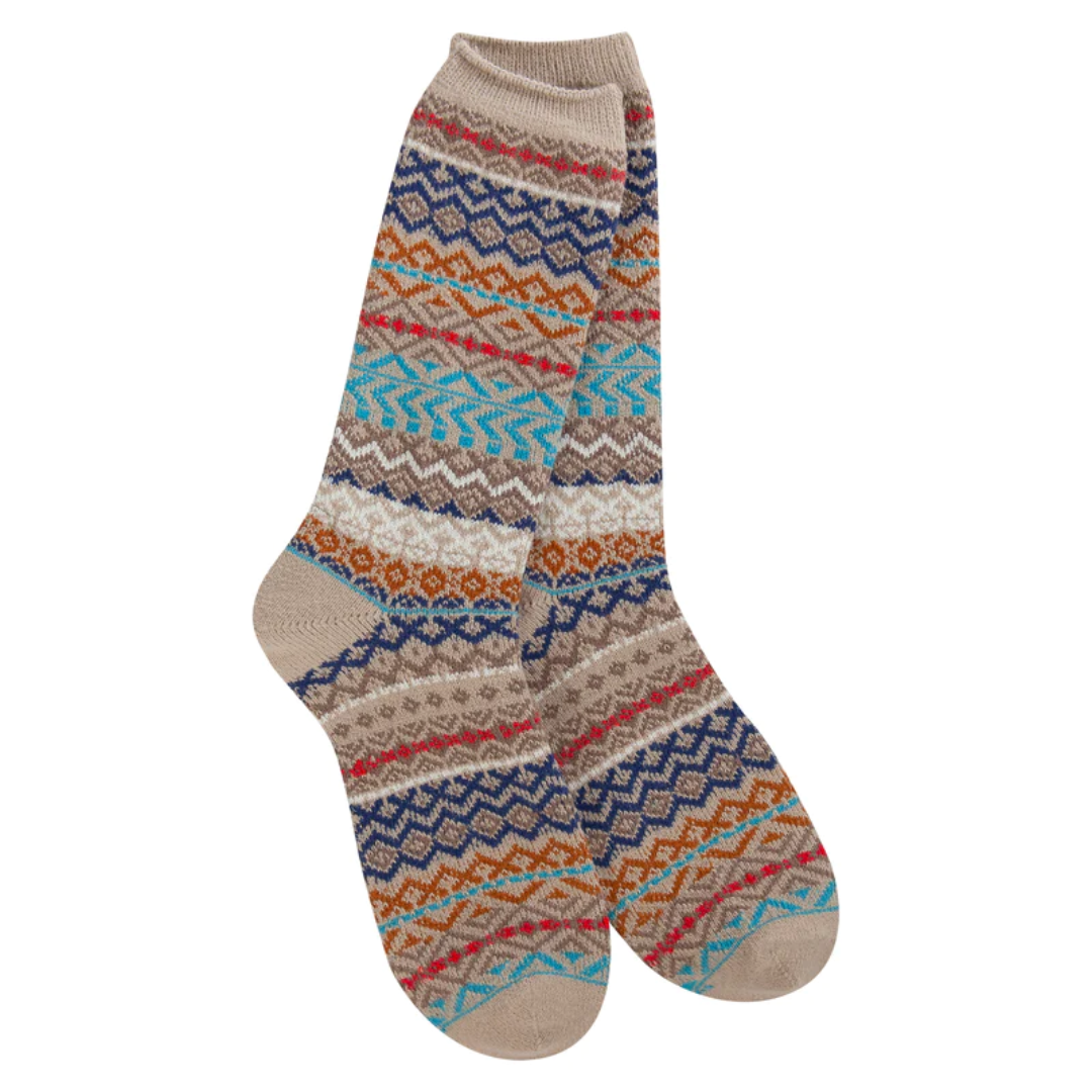 Worlds Softest Socks - Weekend Studio Crew - Simply Taupe