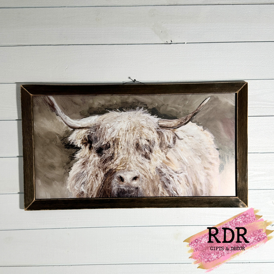 Handsome Hank Brown Stained Frame