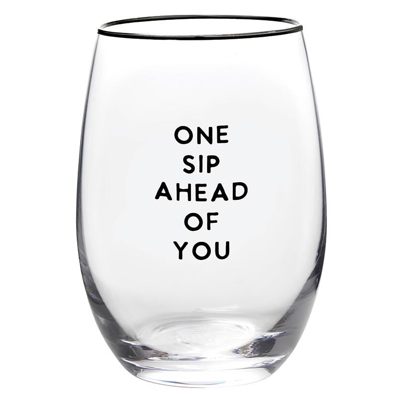 Stemless Wine Glass