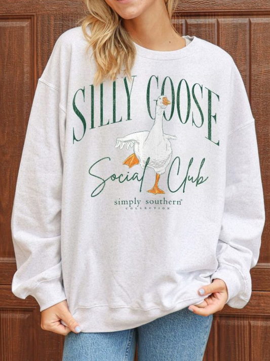 Simply Southern Silly Goose Crewneck