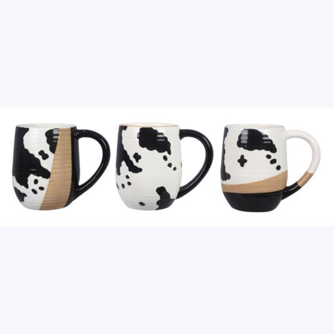 Ceramic Country Black & White 17oz Mug