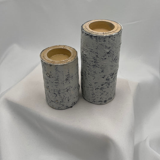 Birch Candle Holder Set