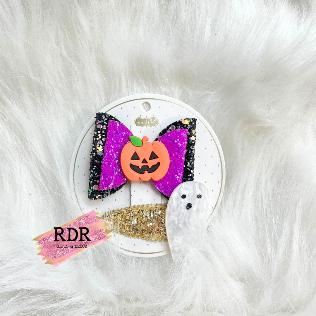 Mud Pie Girl Halloween Hair Clips