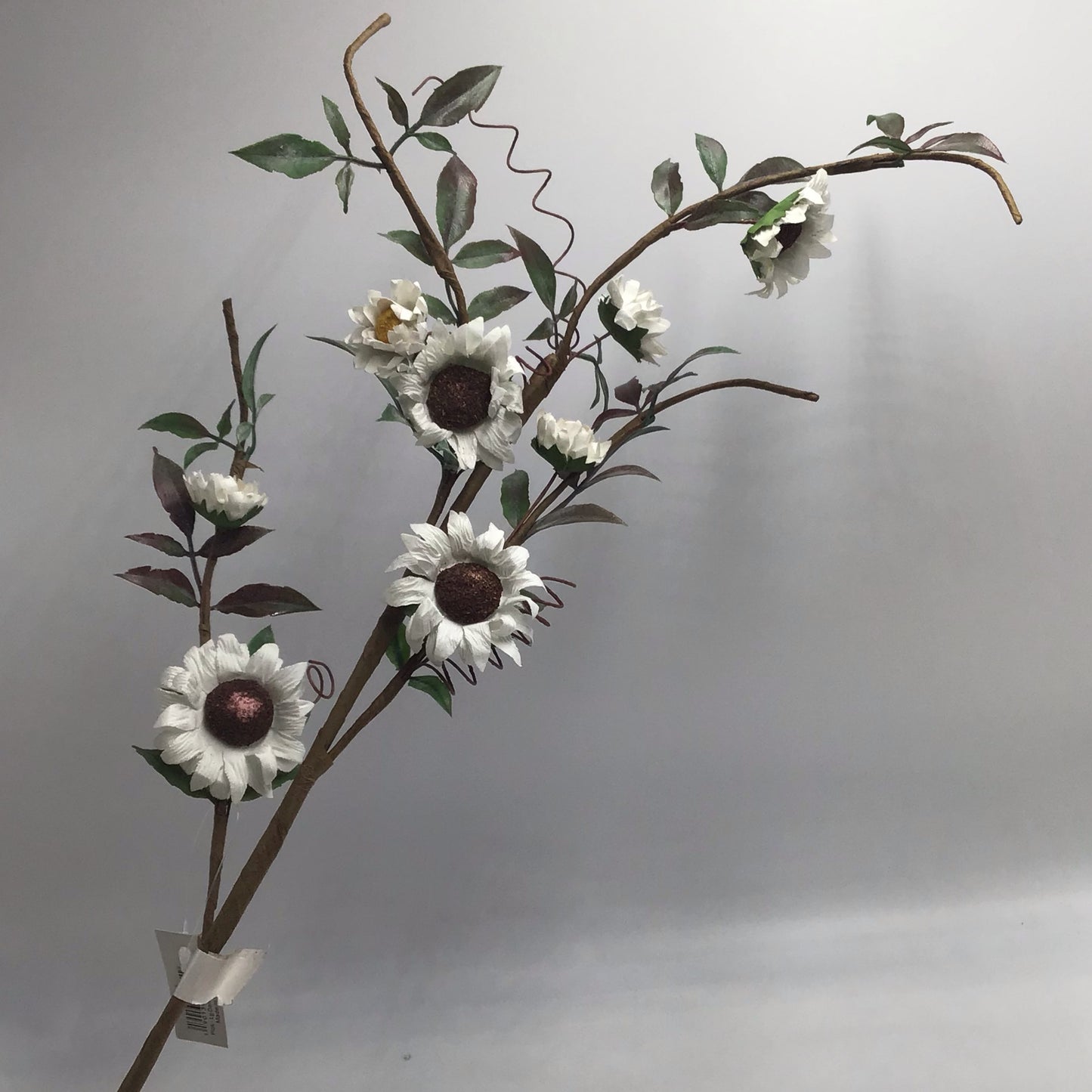 Mini White Daisy Flower Pick
