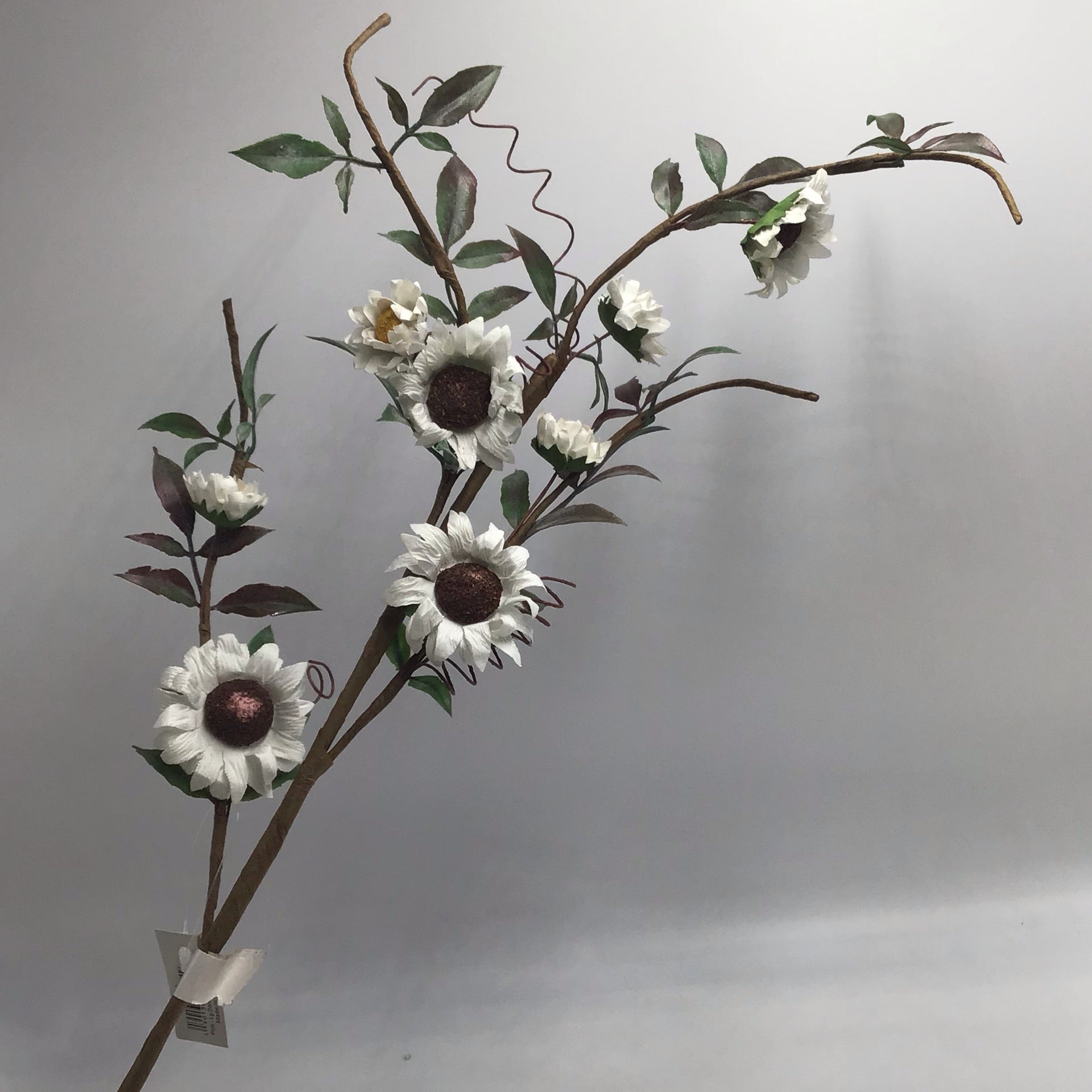 Mini White Daisy Flower Pick