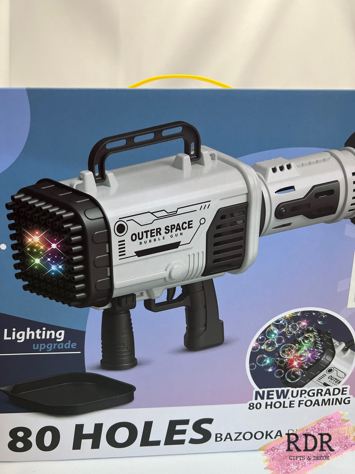 Light Up Bazooka Bubble Gun