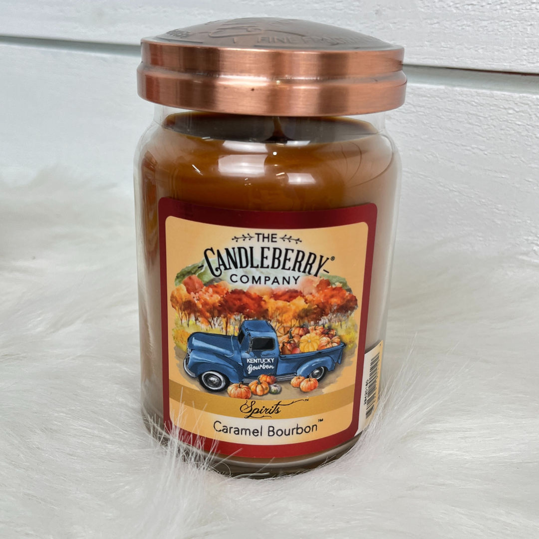 The Candleberry Company- Bourbon Spirits Collection Candles