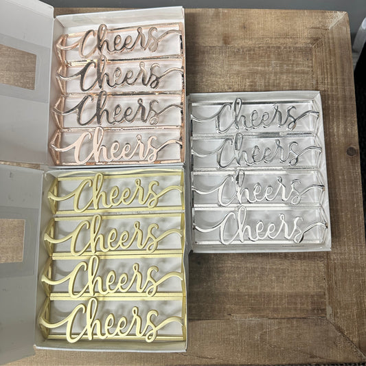 Cheers Napkin Wrap Set