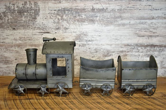 Rustic Metal Train