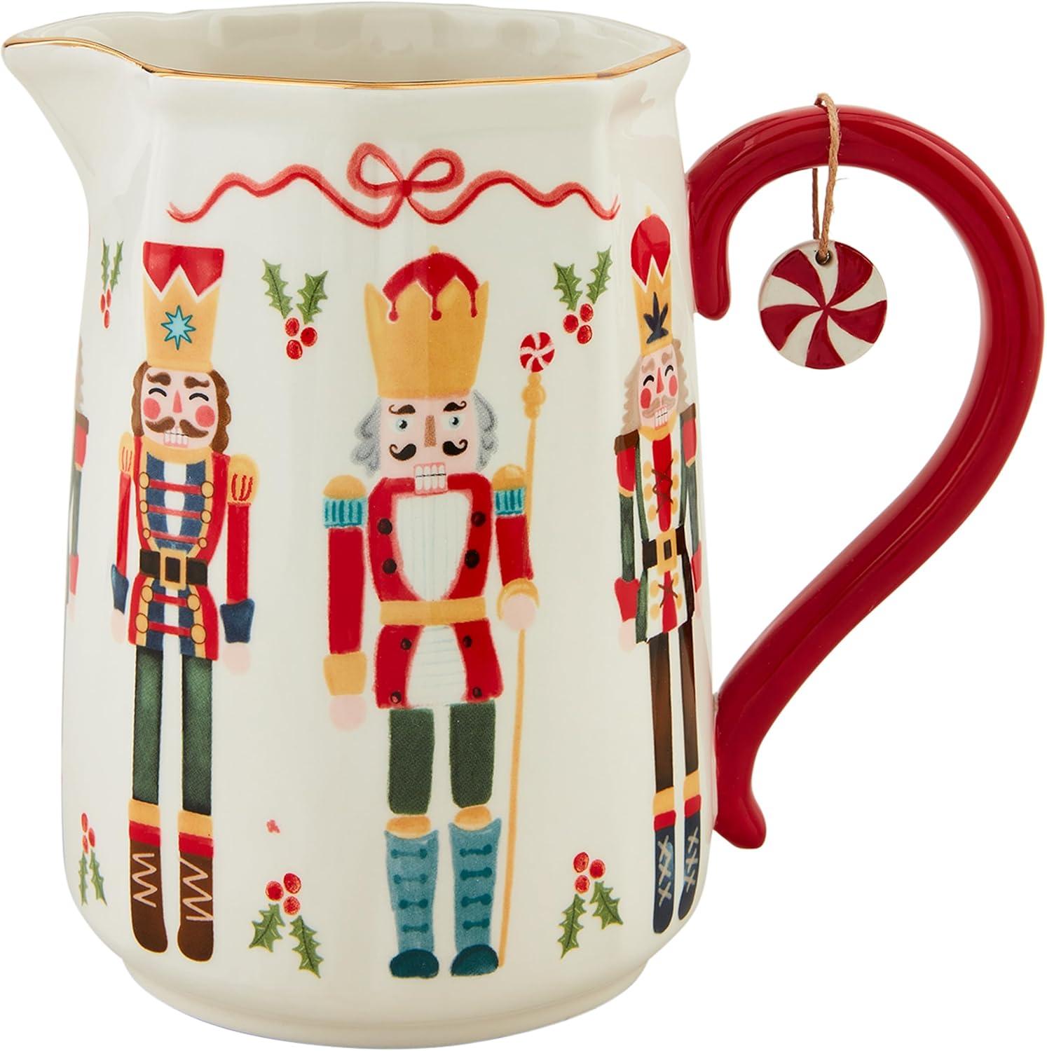 Mud Pie Nutcracker Pitcher