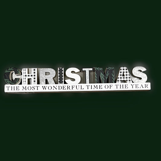 Sculpted Christmas  The Most Wonderful Time Of The Year