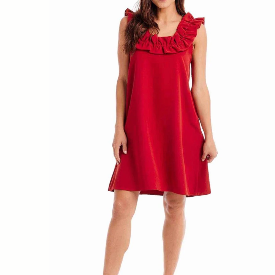 Mud Pie Larkin Ruffle Dress
