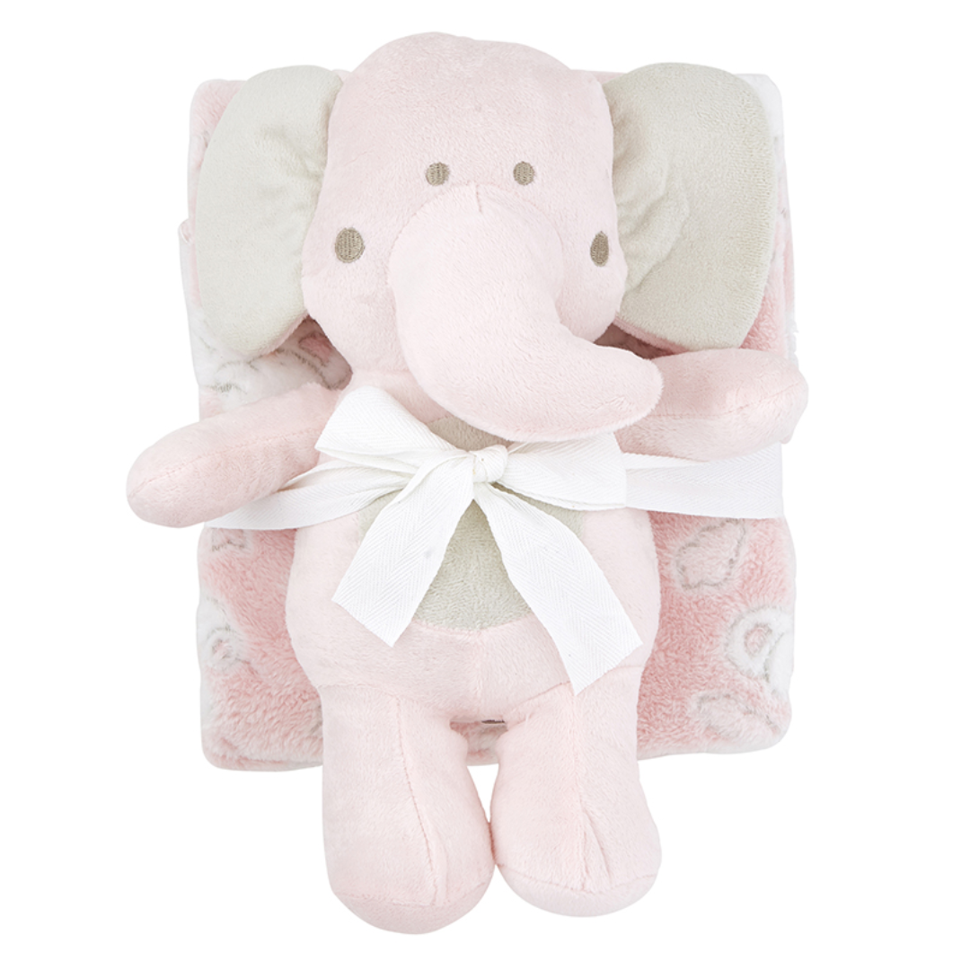 Baby Blanket And Stuffed Toy Set