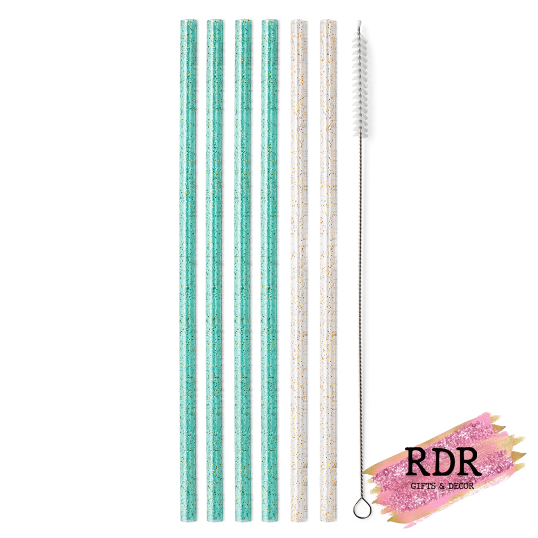 Swig Reusable Straws + Cleaning Brush