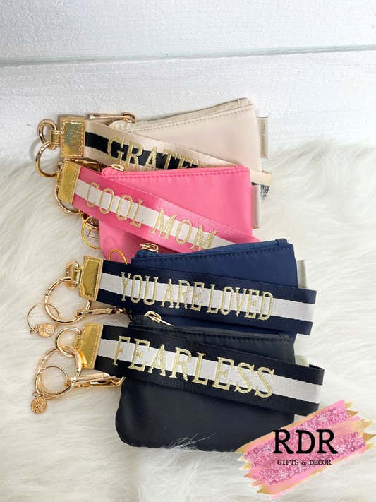 Simply Southern Inspirational Wristlet With Change Purse