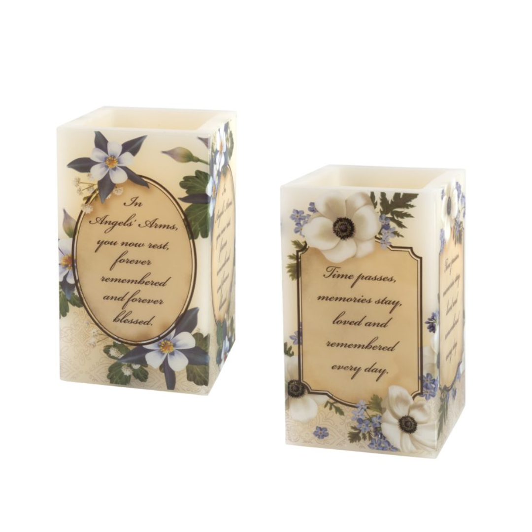 Bereavement Square Led Candle