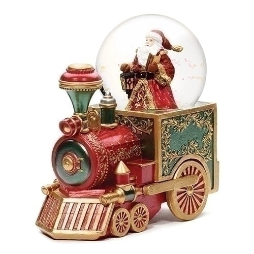Musical Santa On a Train Dome