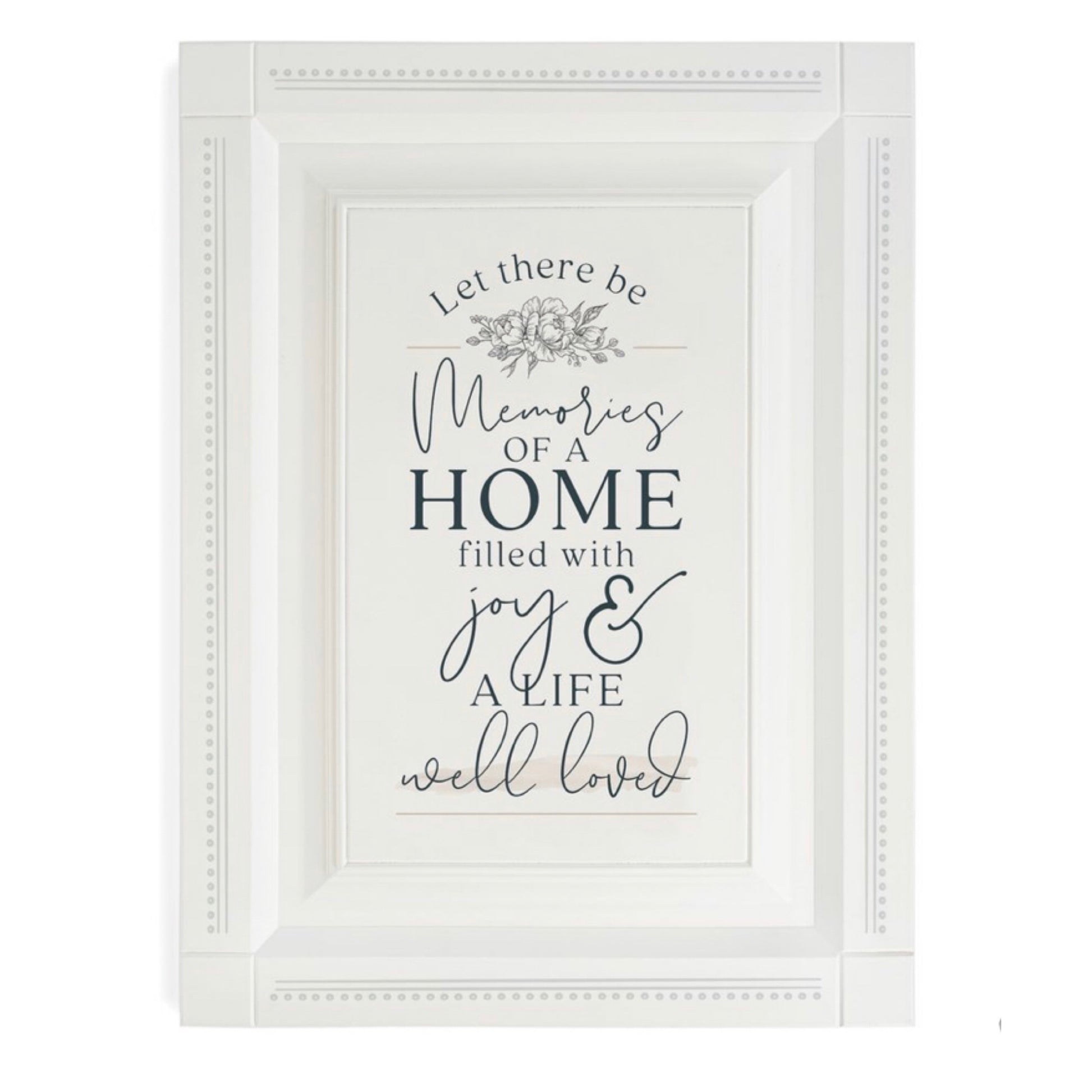 Let There Be Memories Of A Home 24x32 Picture