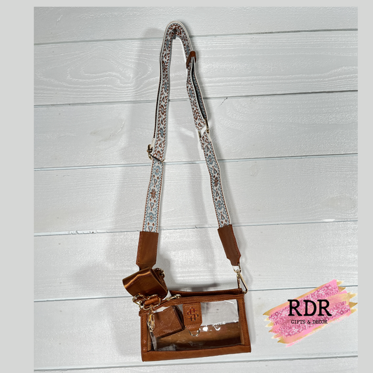 Simply Southern Clear Purse With Interchangeable Straps